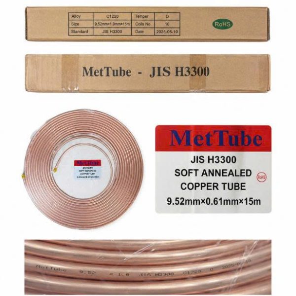 Ống đồng Mettube 12.7 x 0.61